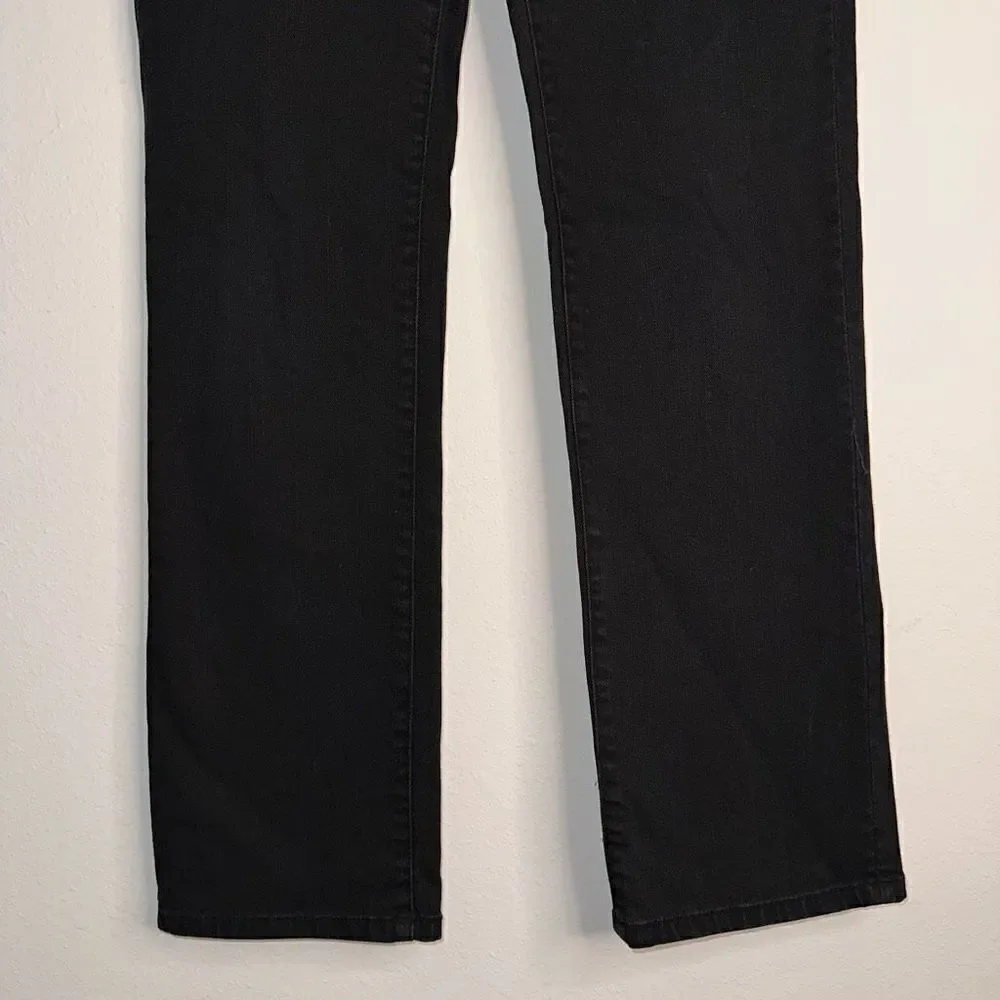 Lauren Ralph Lauren Jeans Co Women’s 6‎ Solid Black Classic Straight Leg Jeans
